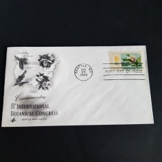 Congresul Internațional Botanic, Prima Zi Emisiune Seattle .Lot Plicuri 4 Buc. SUA 1969 foto