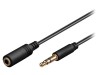 Cablu Audio Jack 3,5mm 3pin 1,5m Negru, Goobay