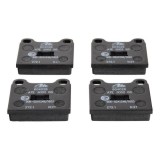 Placute frana Audi 50 (863) 08.74-07.78, 80 B1 Sedan (80 82) 05.72-07.78, 80 B2 Sedan (811 813 814 819 853) 08.78-03.87; Vw Derby (86) 02.77-09.81, D