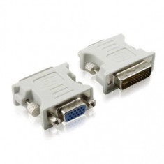 Adaptor / Convertor DVI tata - VGA mama 24+5