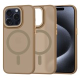Husa iPhone 15 Pro Techsuit HaloFrost&Atilde;&sbquo;&Acirc;&nbsp;MagSafe Series, maro