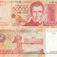 2006 (25 IV), 50,000 Bolívares (P-87b) - Venezuela - stare UNC