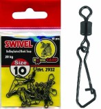 Vartej cu agrafa Hook ( Rolling Swivel with Snap ) nr.8- Extra Carp