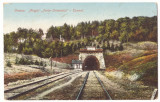 2091 - ORSOVA, Railway Tunnel, Romania - old postcard - unused, Necirculata, Printata