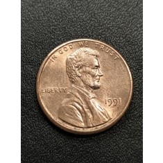 B 11 Moneda 1 Cent SUA 1991