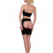 Fusta mini neagra din latex - GP DATEX marimea M