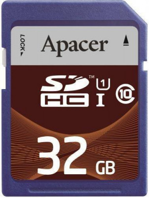 Card SDHC UHS-I 32GB clasa 10 Apacer foto