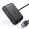 HUB extern Ugreen, &quot;CR113&quot; porturi USB: USB 3.0 x 4, conectare prin USB 3.0, lungime 1 m, negru, &quot;20291&quot; (timbru verde 0.8 lei) - 6957303822911
