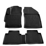 Cumpara ieftin Set covorase auto cauciuc TPE Umbrella pentru Toyota Corolla E210 (2018-) cu bordura 3cm, negru