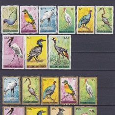 DB1 Burundi Fauna Pasari 1965 24 v. MNH