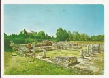 Carte Postala veche - Mangalia Sud, Ruinele cetatii Callatis, circulata 1974