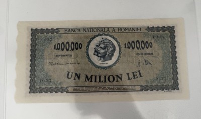 1000000 lei 1947 UNC foto