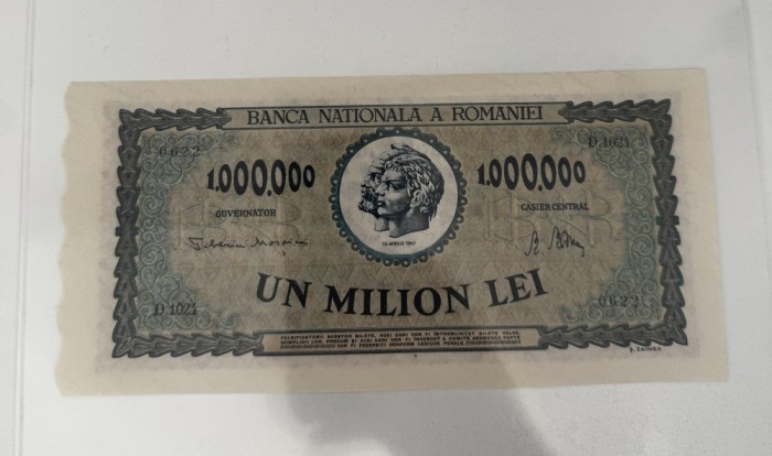 1000000 lei 1947 UNC