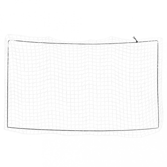 vidaXL Plasă de remorcă cu funie elastică, alb, 2,7x1,5 m, PP