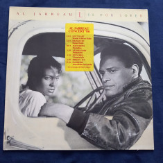Al Jarreau L Is For Lover LP vinyl NM / NM WEA Europa 1986 soul jazz downtempo