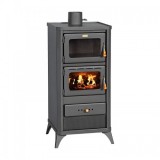 Sobe pe lemne, Prity FME, metalica, 3,9 kg/h, 490 x 460 x 1050