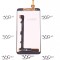 Display Honor 3x G750 BLACK G750-U10 G750-T01 G750-T00