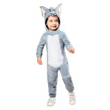 Costum motan Tom pentru copii - Tom si Jerry 3-4 ani 98-104 cm