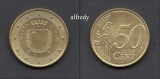 MALTA 2013, 50 euro centi