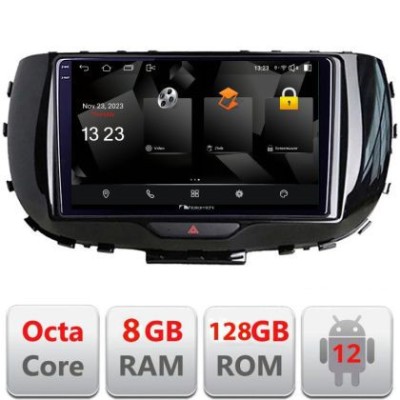 Navigatie Kia Soul 2020- 5960Pro-soul Android Octa Core Qualcomm 2K Qled 8+128 DTS DSP 360 4G Optical CarStore Technology foto