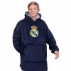 Real Madrid hanorac cu glugă pentru copii oversize blanket navy - 6/10 ani