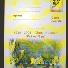 CPIB 21738 - CARTE POSTALA - 1933 - 2003 - "LITTLE AMERICA" RICHARD BYRD