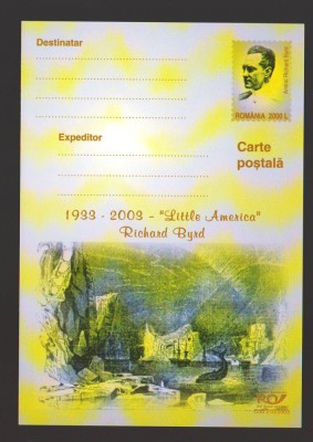 CPIB 21738 - CARTE POSTALA - 1933 - 2003 - &amp;quot;LITTLE AMERICA&amp;quot; RICHARD BYRD foto