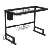 Suport uscare vesela A18, multifunctional, 65 cm, negru