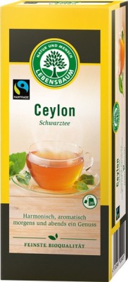 Ceai Bio Negru Ceylon Lebensbaum 20dz foto