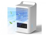 Cumpara ieftin Mini aparat de aer conditionat portabil OMISOON cu pulverizare apa, 800 ml, oscilatie de 120 - RESIGILAT