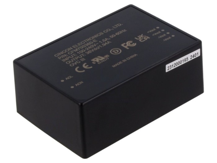 Convertor AC/DC 70W 36VDC