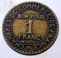 7.790 FRANTA 1 FRANC 1923 foto