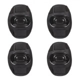 Set Echipament Protecție Bluewear, Genunchiere și Cotiere, 4 Bucăți, Negru, Oem