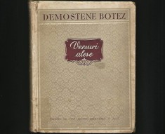 VERSURI ALESE - DEMOSTENE BOTEZ - POEZIE