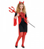 Costum Diavolita Fetita Halloween, Widmann