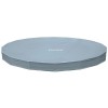 Prelata Piscina Intex 488cm, Deluxe, Rotunda, Protectie UV, Drenaj, Fixare Snur, Cadru Metalic