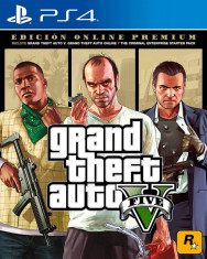 Joc Grand Theft Auto 5 Premium Online Edition pentru PlayStation 4 foto