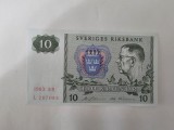 Suedia 10 Kronor 1983 Noua