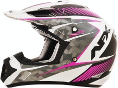 Casca Cross/ATV AFX FX-17 Factor culoare alb perlat fuchsia marime XL Cod Produs: MX_NEW 01104515PE foto