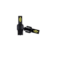 Set de 2 becuri led Xentech Light 12 SMD Cree 1156 (alb sau rosu) si 3156 (alb)12W per bec - 1156 , Alb