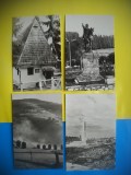 HOPCT LOT NR 16 - ASPECTE DIN JUD ALBA-4 CARTI POSTALE -RPR-NECIRCULATE