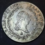 Austria 20 kreuzer 1806 A / Viena argint Francisc l