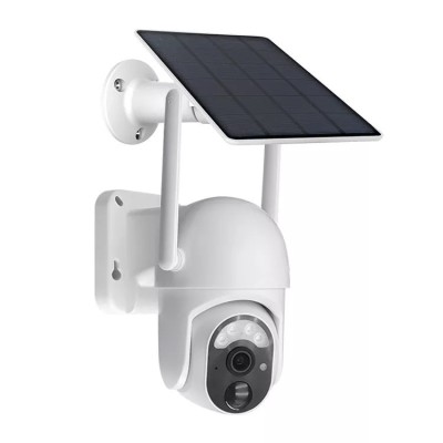 Camera de Supraveghere Profesionala cu Panou Solar WIFI TSS-S40, PTZ Dome foto