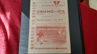 program UTA - Dinamo Bacau foto