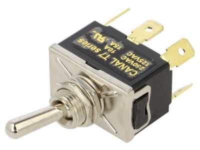 Comutator basculant DPDT ON-ON 10A 250V foto
