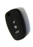 Husa Silicon Cheie Briceag Ford Focus 3 Butoane Neagra AutoProtect KeyCars, Oem