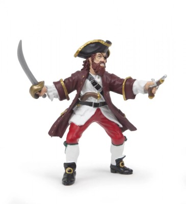 Papo Figurina Piratul Barba Rosie foto