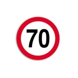 Autocolant Hico Limita Viteza 70 km h Film Reflectorizant Clasa I