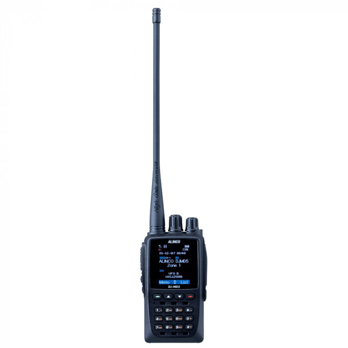 Resigilat : Statie radio VHF/UHF portabila PNI Alinco DJ- MD5XEG, DMR, 4000 canale
