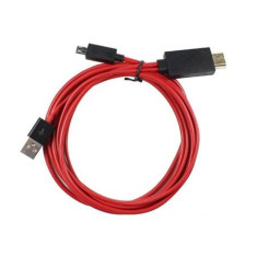 Adaptor convertor microUSB - HDMI, pentru telefoane sau tablete compatibile MHL foto